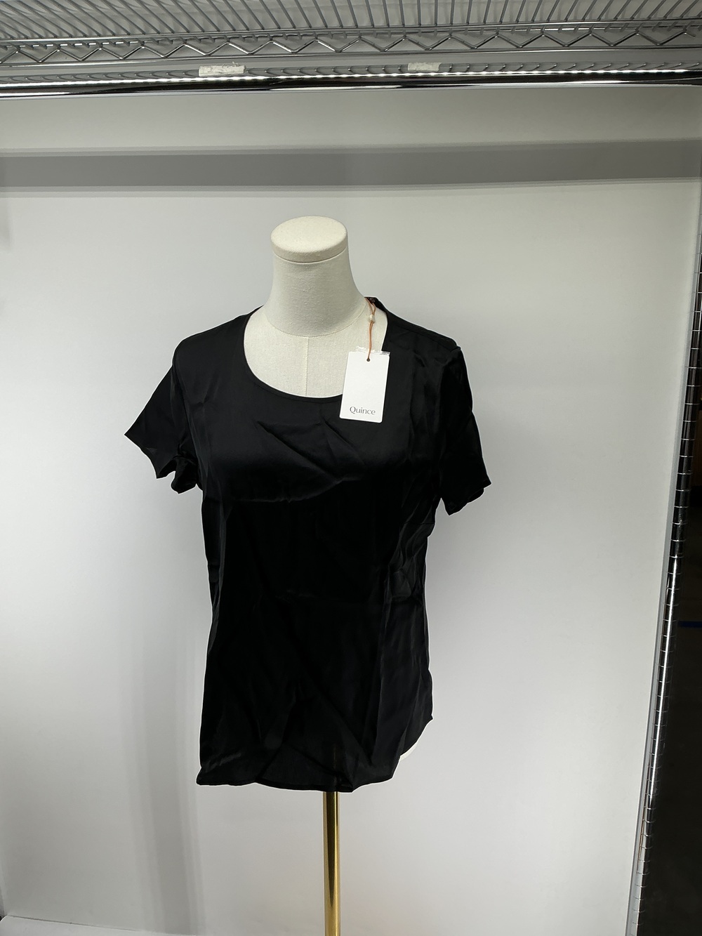Washable Stretch Silk Tee